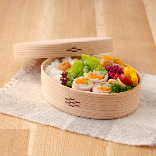KOBAN（被せ）竹 400ml 曲げわっぱのお弁当箱